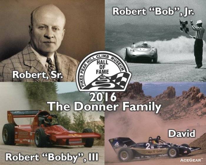Three Generations of the Donner Family: Robert Sr., Robert “Bob” Jr., Robert “Bobby” III and David