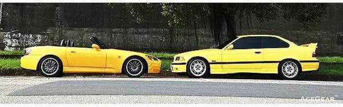 BMW E36 M3 vs Honda S2000（AP1）