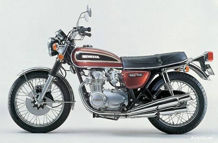 Honda CB550原厂图